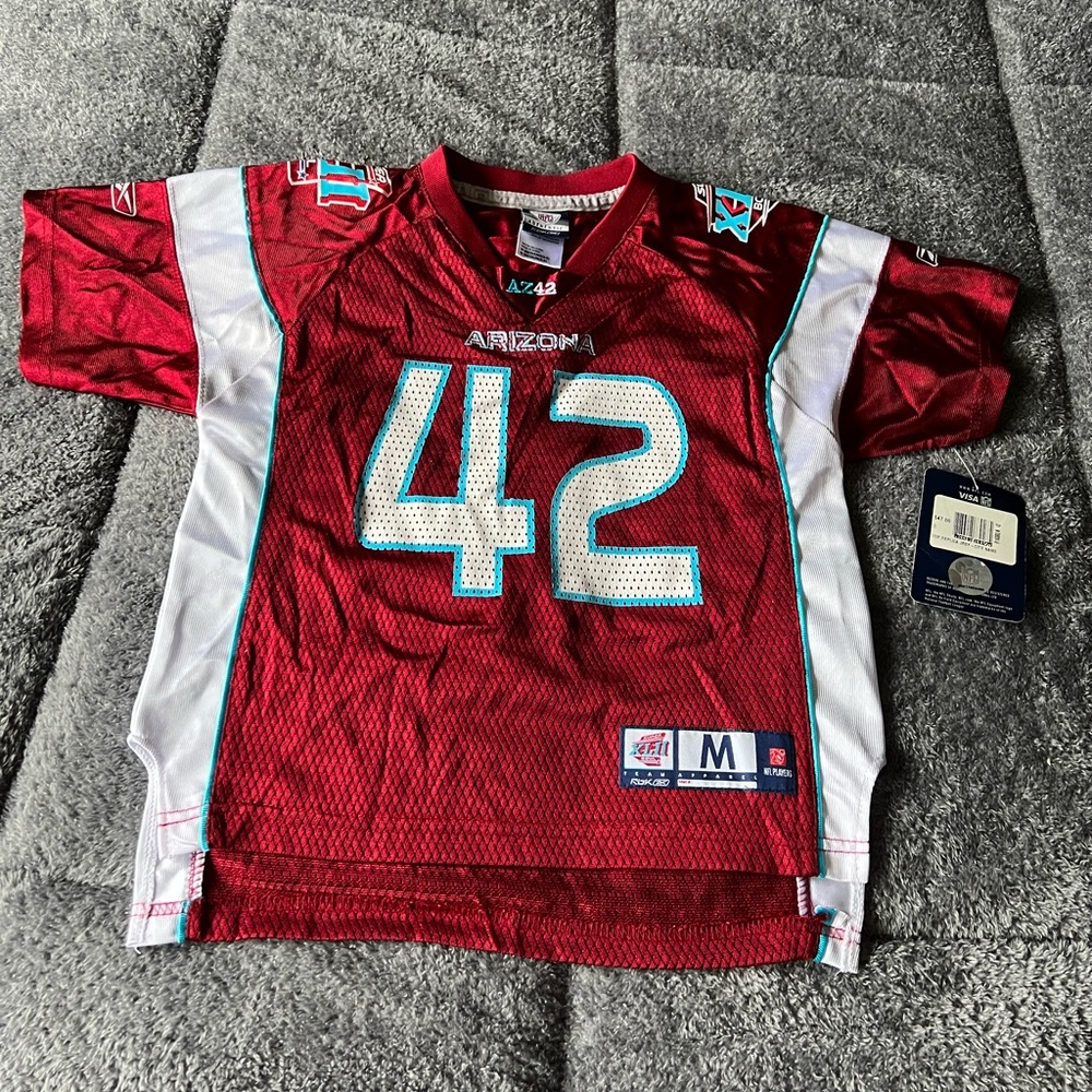 Super Bowl XLII Arizona Youth Jersey, size Medium (5-6), New with tags
